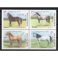 Иран 2002. Лошади 4м (2891)