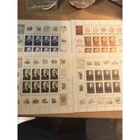 Лот марок  чистых листов(10шт Ленин) 1970 г