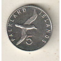 Фолклендские острова 5 пенс 2019