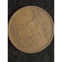5 эре норвегия 1964