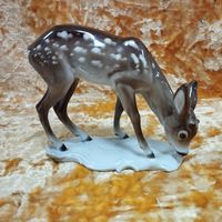 Статуэтка фарфоровая Оленёнок, Германия