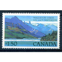 Канада - 1982г. - национальный парк Уотертон-Лейкс - 1 марка - полная серия, MNH [Mi 833]. #3-WB-88-A-2
