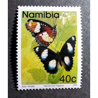 Марка Намибия 1993 год Бабочка