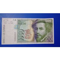 Испания 1000 песет 1992