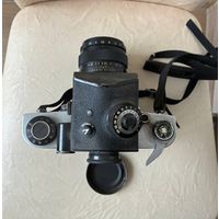 Все лоты с рубля.Фотоаппарат Киев-6С TTL с объективом Вега-12Б,СССР