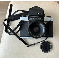 Все лоты с рубля.Фотоаппарат Киев-6С TTL с объективом Вега-12Б,СССР