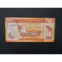 100 рупий 2010 года. Шри-Ланка. UNC. Распродажа.