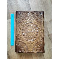 Шкатулка резная деревянная
