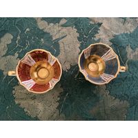 Чашка кофейная Alka позолота Германия 50-е