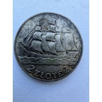 Старт с 1 рубля! 2 злотых 1936 аук 3 дня!смотрите другие лоты много распродаж!!