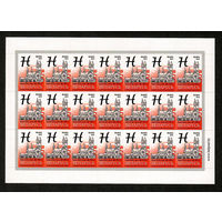 Беларусь. 2012. Стандарт. Красный костел в Минске (Н) глянцевая бумага (без заказа) Лист