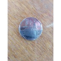 Монеты. Куба 10 сентаво 2000г.