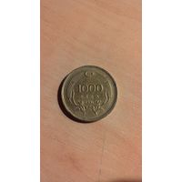 Турция, 1000 лир 1991.
