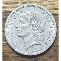 5 Франков Франция 1946г.