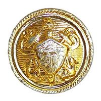 ВМС Кубы. Мундирная пуговица. 15 мм