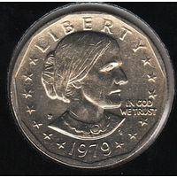 1 доллар США 1979 год Сьюзен Б. Энтони двор Р _состояние aUNC/UNC