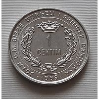 1 сантим 1999 г. Андорра. ФАО