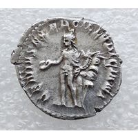 Император Траян Деций (249-251 гг. н.э.) Гений. Антониниан, двойной денарий. Серебро. /13