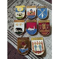 Гербы городов. Иностранные (3).