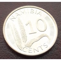 Намибия. 10 центов 2025
