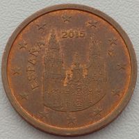 Испания 2 евроцента 2015. Возможен обмен