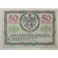 Нотгельд Ордруф, 50 пфеннигов, 1921 год Веймарская республика