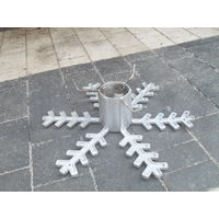 Подставка под елку.Алюминий.