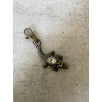Часы брелок крокодил, аллигатор, кварц