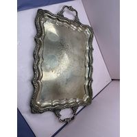 Поднос ажурный металл