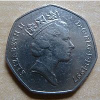 50 пенсов 1997 Великобритания