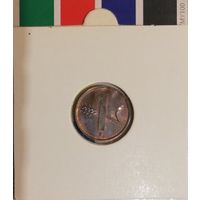 Швейцария 1 рапен 1948 B. Патина, в холдере.