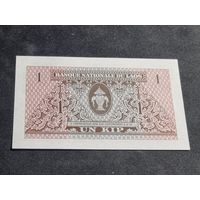 Лаос 1 кип 1968 Unc