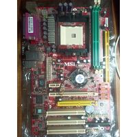 Неисправные материнские платы  M26GT3-svp, MSI K8-Neo3-F 2шт. Цена за обе.