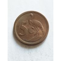 ЮАР 5 центов 1992