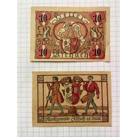 Австрия нотгельд 10-20 Офшах - 1201