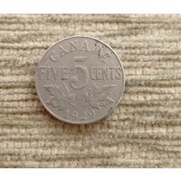 Werty71 Канада 5 центов 1929 Георг 5