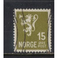 Норвегия Оккупация Германией 1940 Герб Стандарт #223