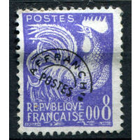 Франция - 1960г. - стандартный выпуск, 0,08 fr - 1 марка - чистая, без клея, с наклейкой [Mi 1302]. #2-Fr-37-A-1