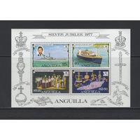 Монархия Ангилья 1977** Корабли, Юбилей коронации, Корона Британской империи