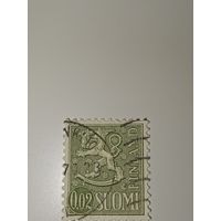 Финляндия 1968 марка серии - Тип льва