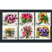 Ниуэ - 1981 - Цветы - 6 марок. MNH.  (Лот 5Gt)-T41P55