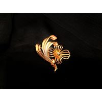 Брошь, цветы