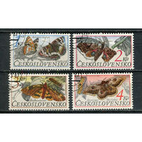 Чехословакия - 1987 - Бабочки - [Mi. 2902-2905] - полная серия - 4 марки. Гашеные.  (Лот 72HB)-T4P51
