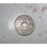 5 сантимов 1924 года.