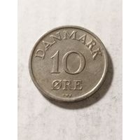 Дания 10 оре 1958