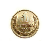 1 копейка 1976 UNC #X Супер!