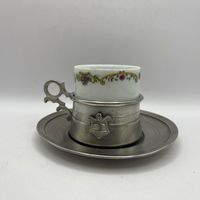 Кофейная пара ручной работы. Италия. Арт 3247