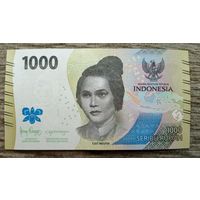 Werty71 Индонезия 1000 рупий 2022 UNC банкнота