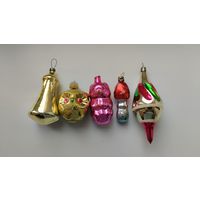 Ёлочные игрушки СССР Лот 3