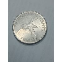 Бермудские острова 25 центов 1999 года .